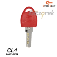 Mieszkaniowy 202 - klucz surowy - Cyber Lock CL4 Removal